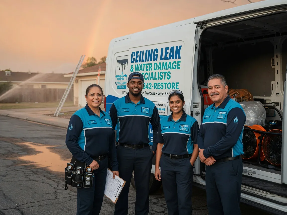 Ceiling Leak Cleanup company in Santee, CA